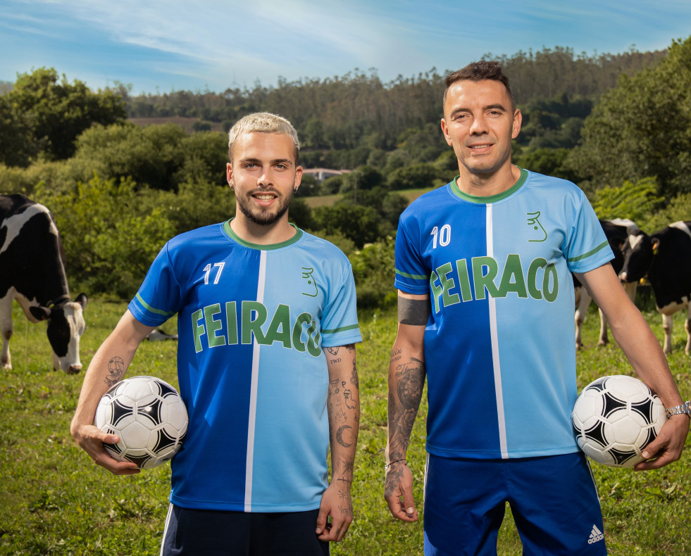 David Mella y Iago Aspas