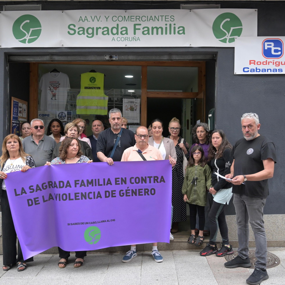 Los barrios de A Coruña se unen contra la violencia de género