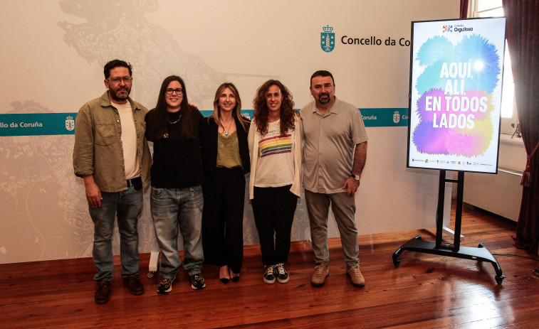 El Orgullo 2025 recibirá a las primeras parejas Lgtbi que se casaron en A Coruña
