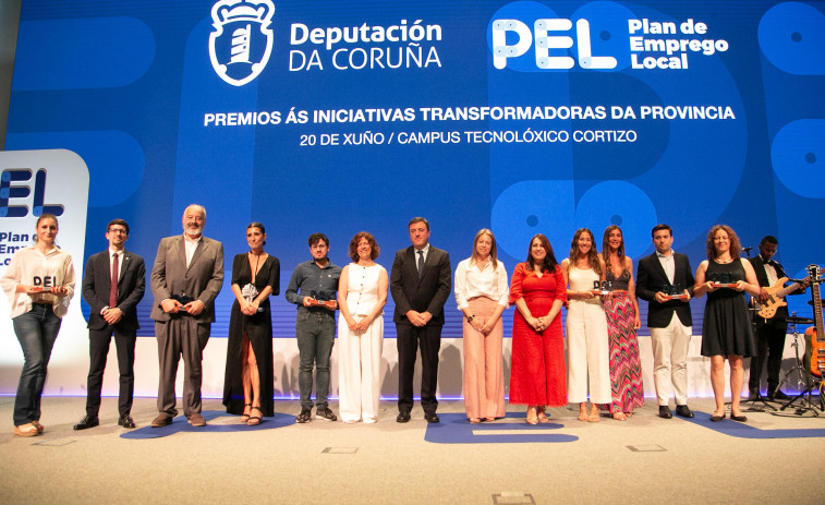 La Diputación entrega a CLUN, Espazo Nature Retreat y Somadrome Films los Premios PEL