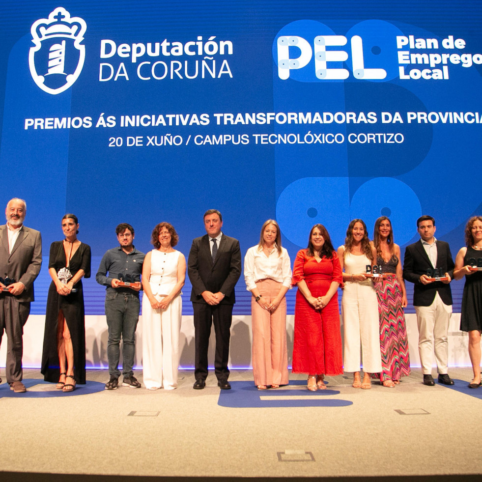 La Diputación entrega a CLUN, Espazo Nature Retreat y Somadrome Films los Premios PEL