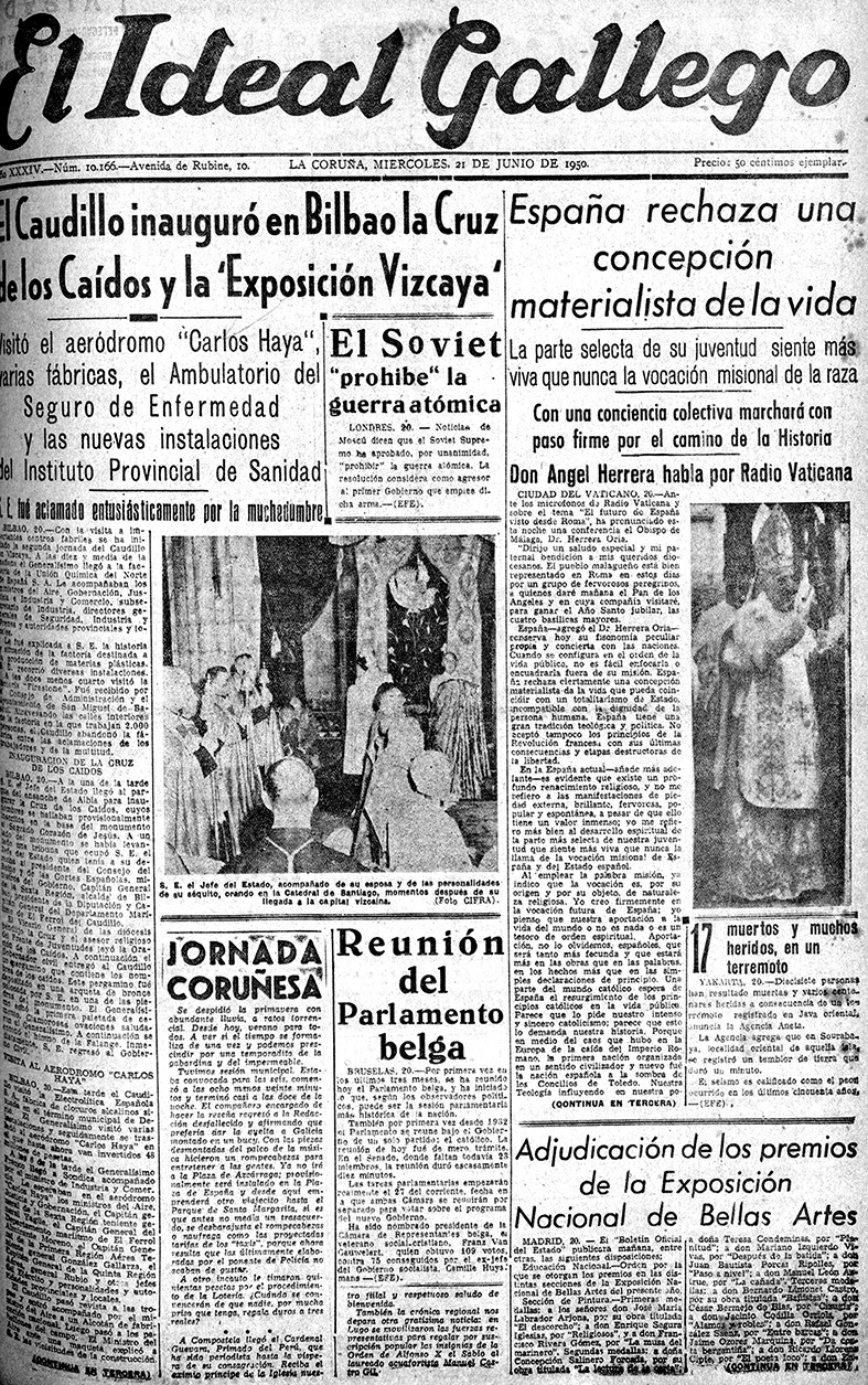 Portada 21 junio 1950