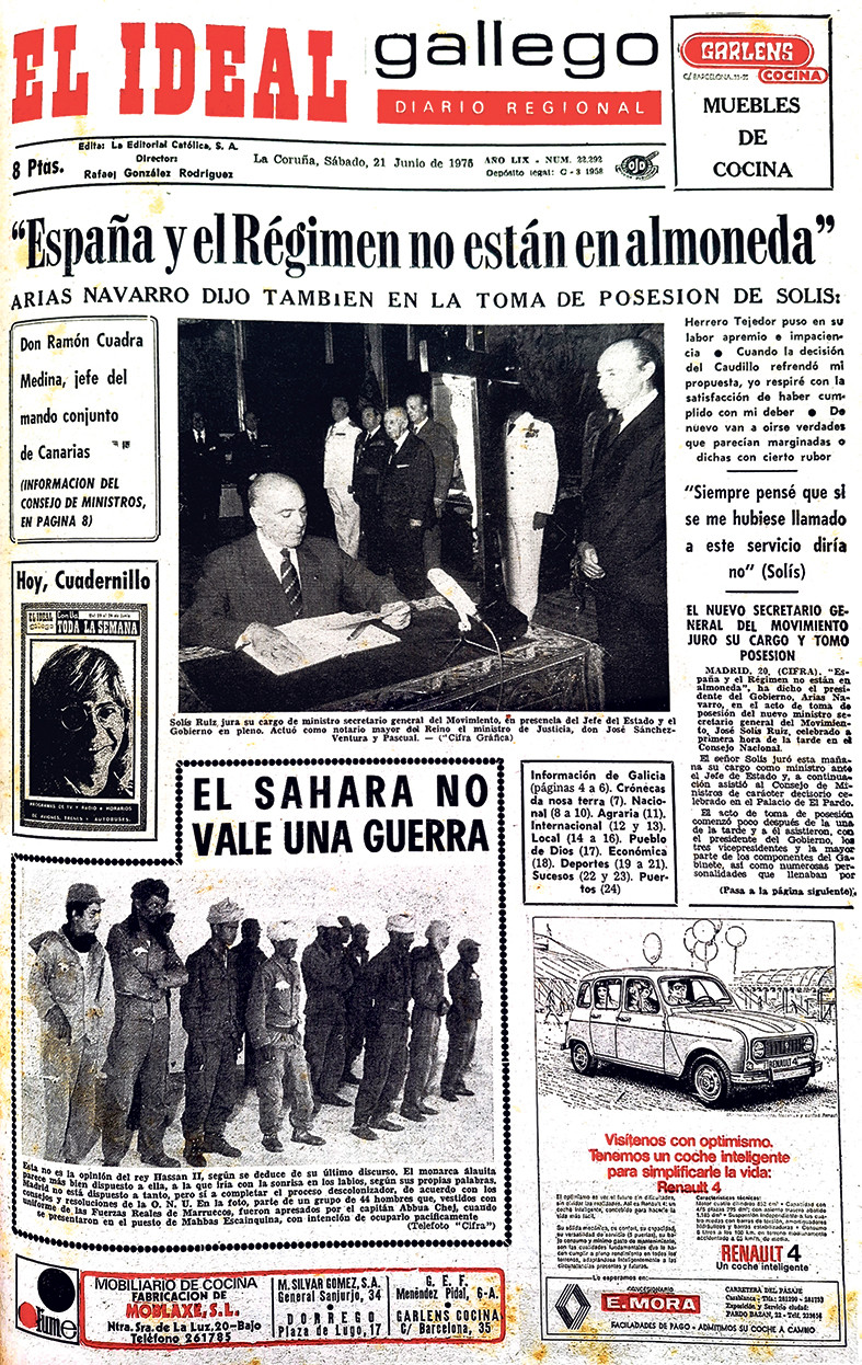 Portada 21 junio 1975