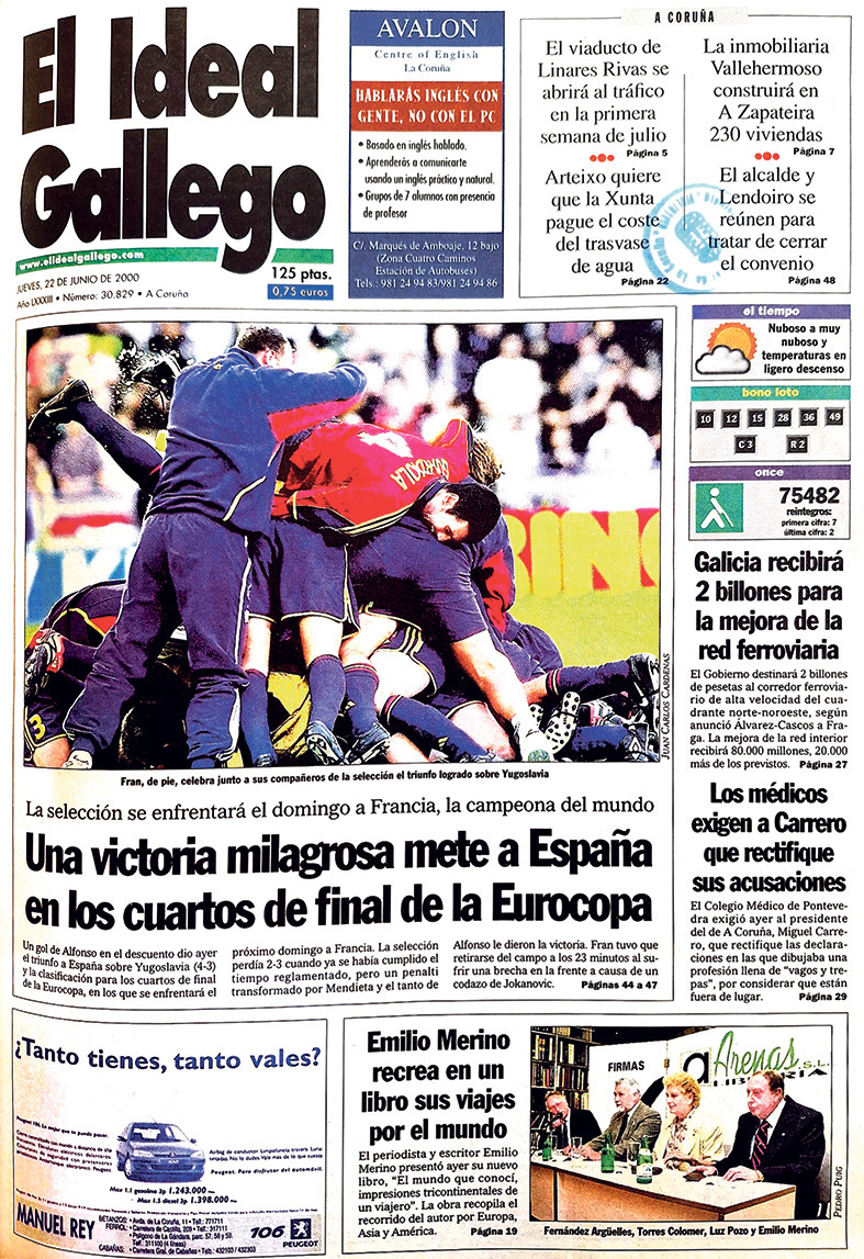 Portada 22 junio 2000