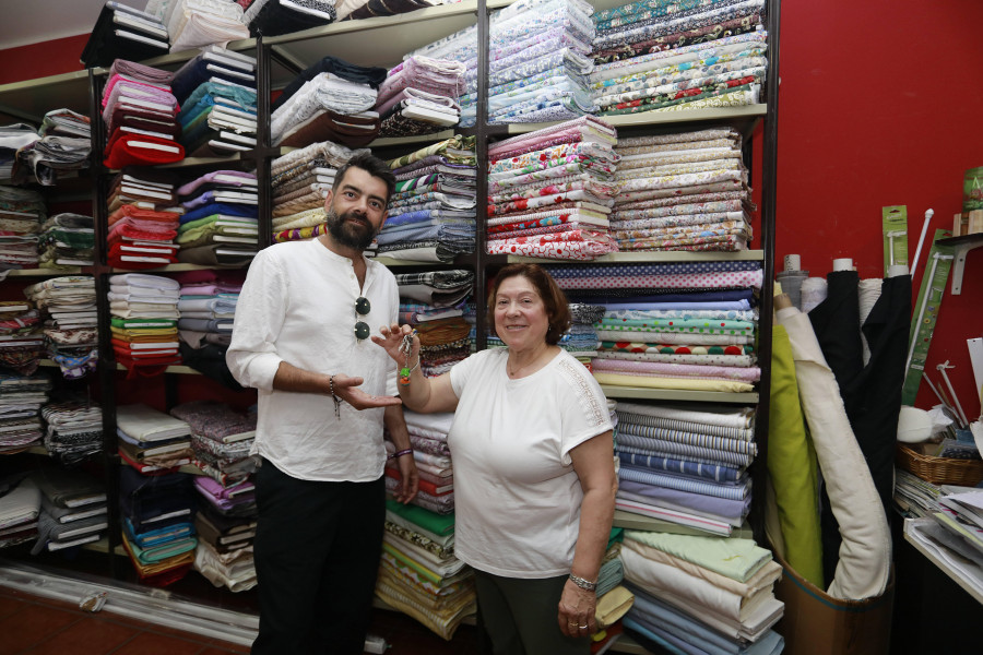 La comerciante más querida de Os Mallos ya tiene relevo después de un año