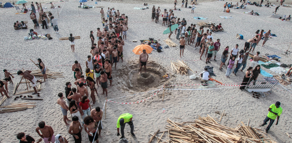 A Coruña disfruta en las playas de una de sus jornadas más especiales del año @Quintana (24)