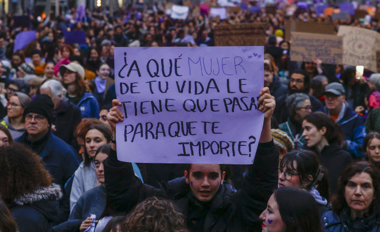 As denuncias por violencia de xénero crecen un 9,5% no primeiro trimestre do ano en Galicia