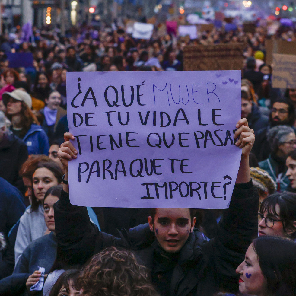 As denuncias por violencia de xénero crecen un 9,5% no primeiro trimestre do ano en Galicia