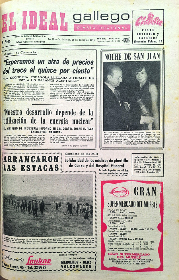 Portada 24 junio 1975