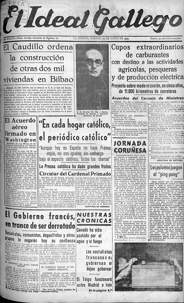 Portada 24 junio 1950