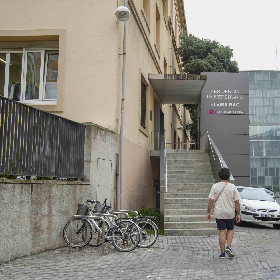 Las residencias universitarias coruñesas ya cuelgan el cartel de lleno para el curso 2025-26