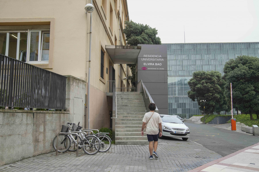 Las residencias universitarias coruñesas ya cuelgan el cartel de lleno para el curso 2025-26