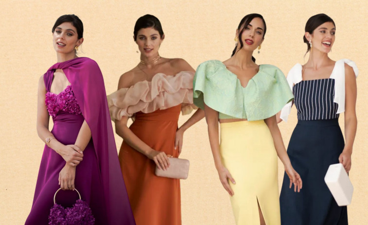 4 tendencias de moda, 4 looks de invitada