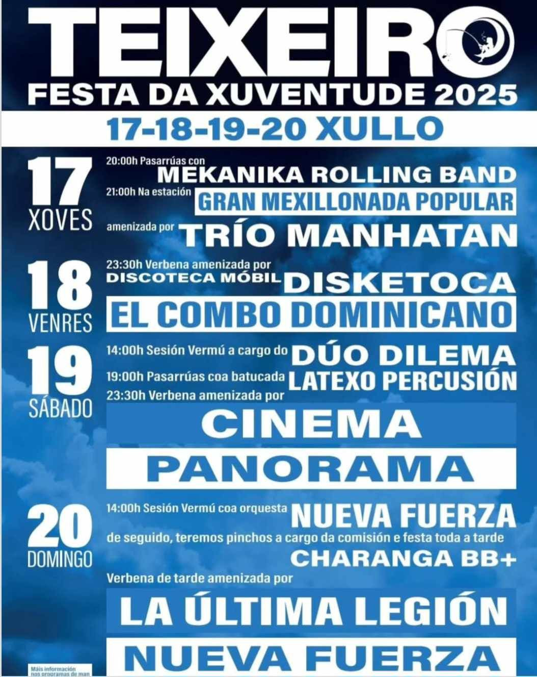 Fiestas de Teixeiro 2025