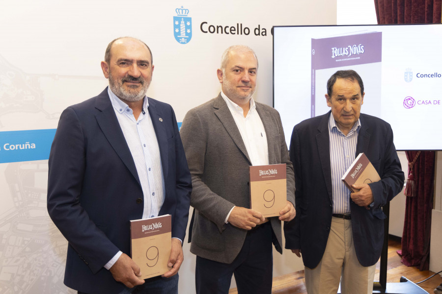 El Ayuntamiento colabora con la Fundación Rosalía de Castro en la última publicación de la revista Follas Novas