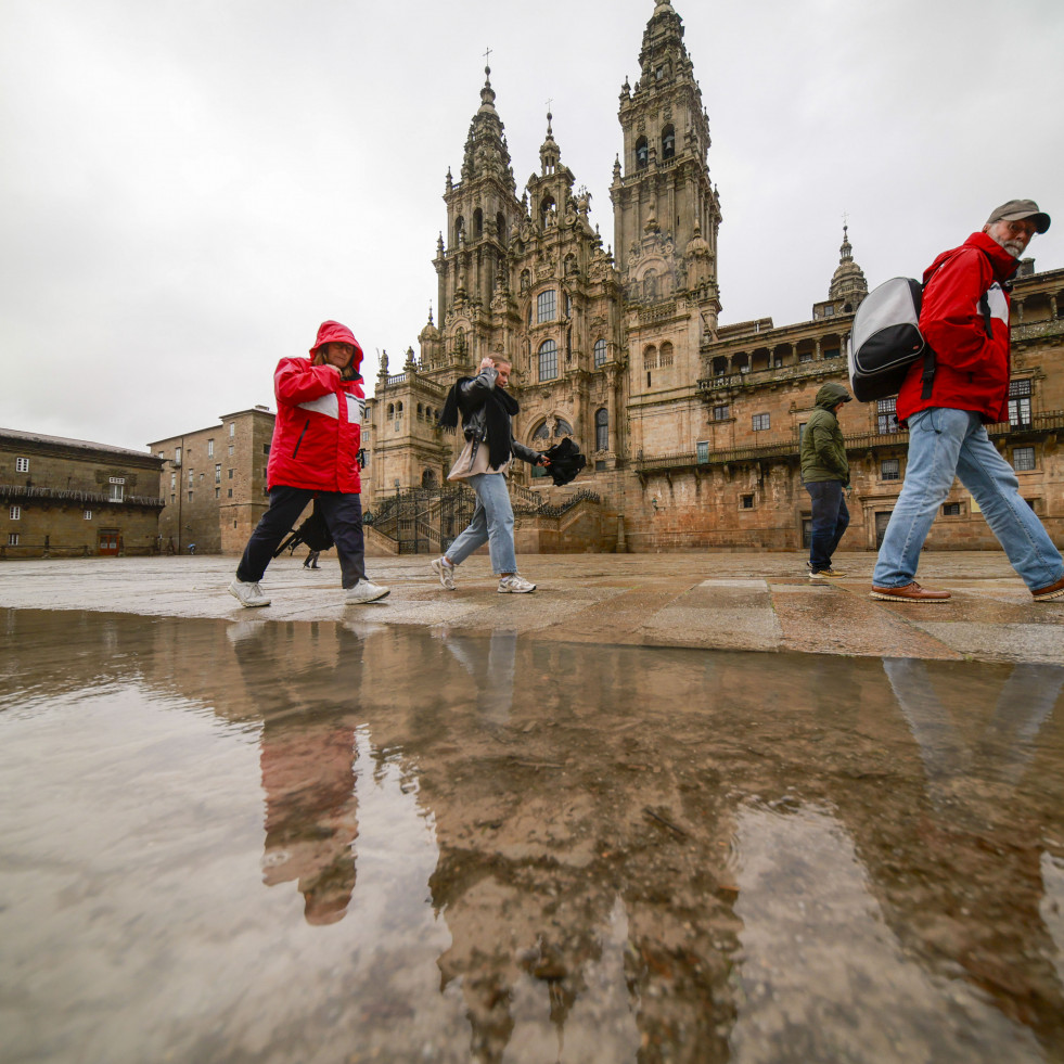 O Camiño de Santiago bate récords pero os veciños piden botar o freo