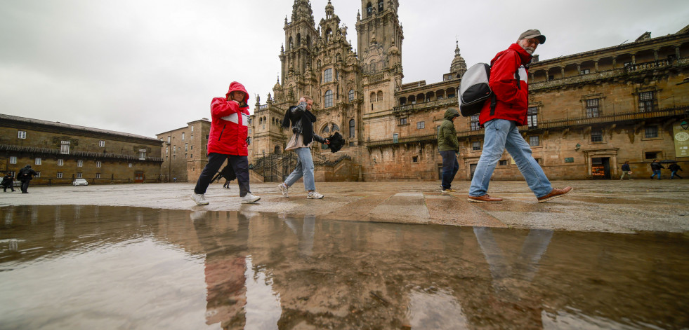 O Camiño de Santiago bate récords pero os veciños piden botar o freo