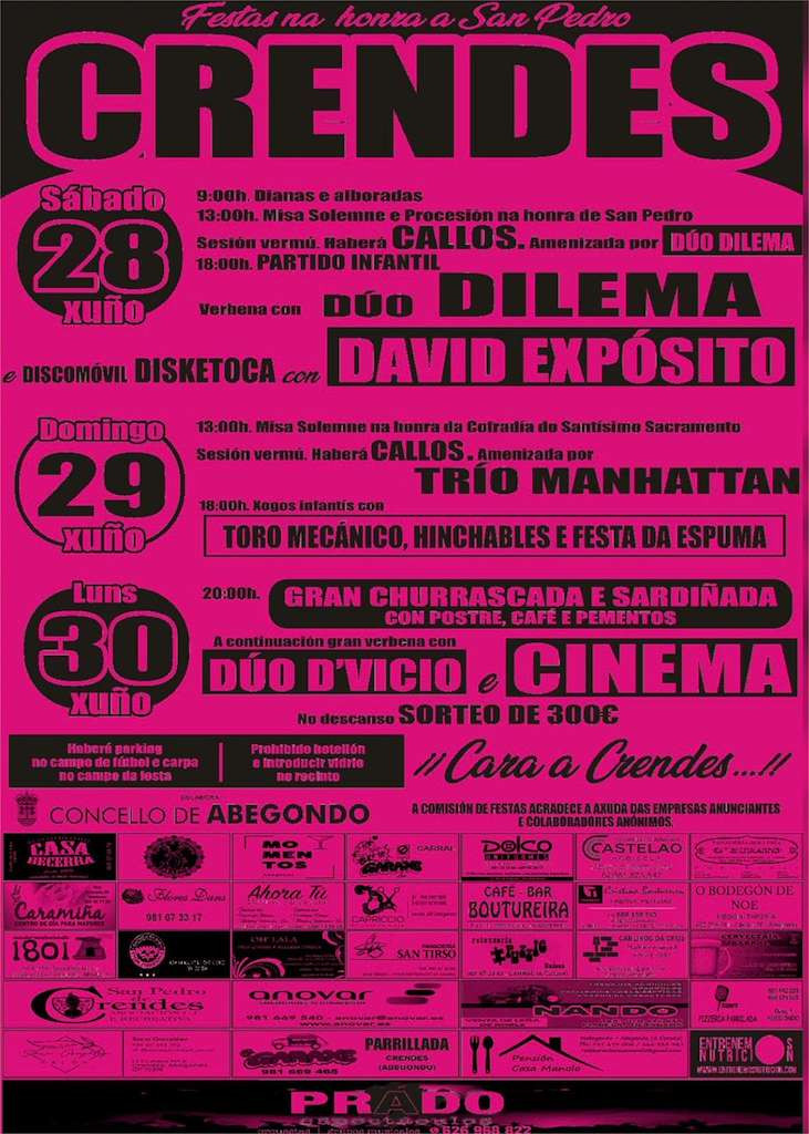 Fiestas de San Pedro de Crendes
