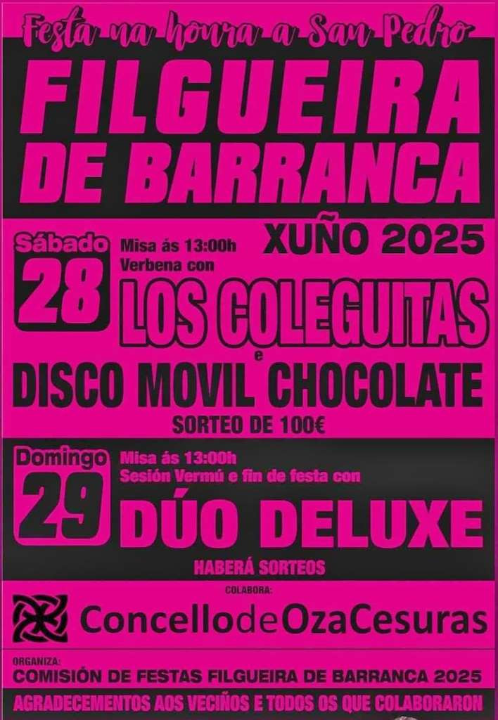 Fiestas de San Pedro en Filgueira