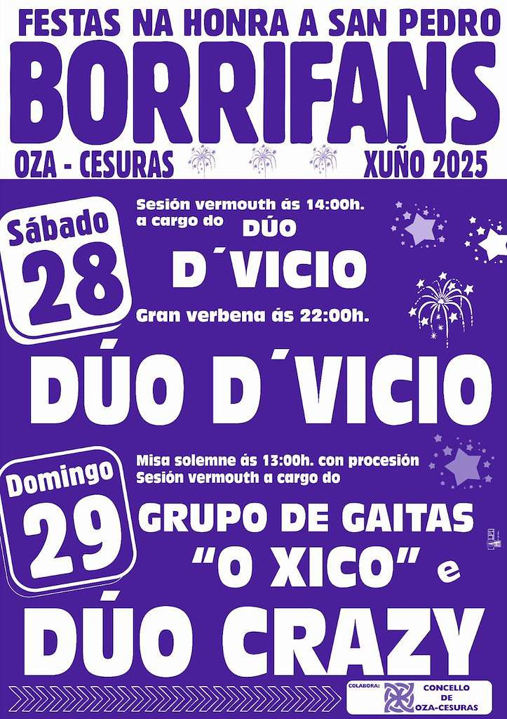 Fiestas de San Pedro de Borrifans
