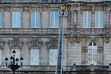 Bomberos ayuntamiento A Coruña