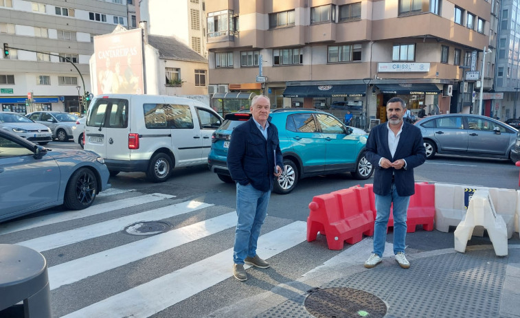 El PP exige solucionar el caos de tráfico que convierte A Sardiñeira en una ratonera