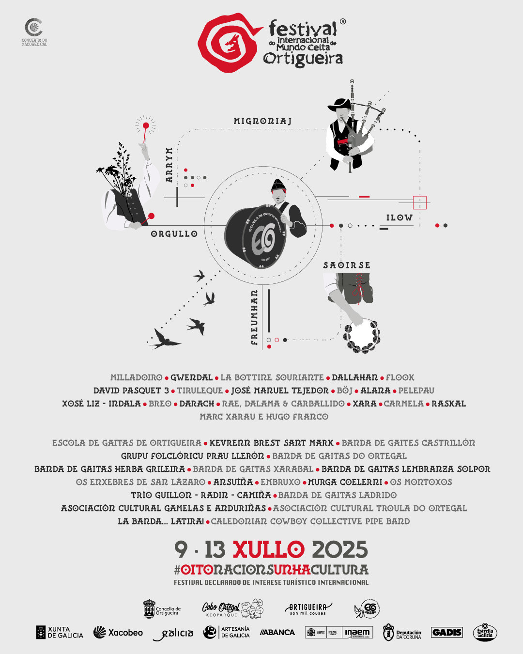 Cartel Festival Ortigueira