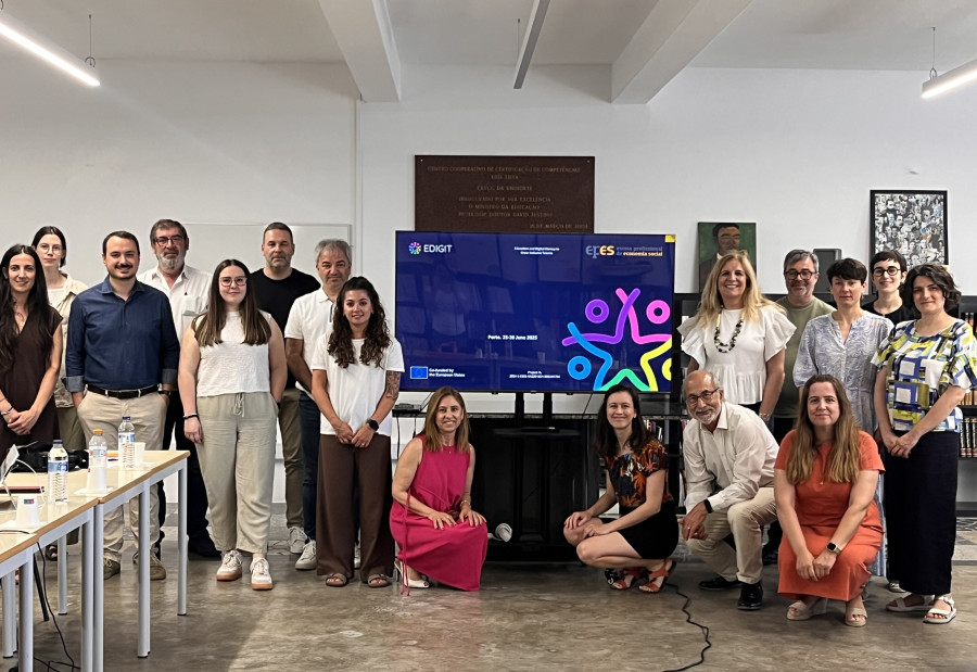 Avanza el proyecto Erasmus+ EDIGIT en su segundo encuentro en Oporto