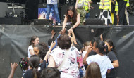 Inés Rey declara el estado de fiesta en Os Mallos antes de la verbena de Saudade