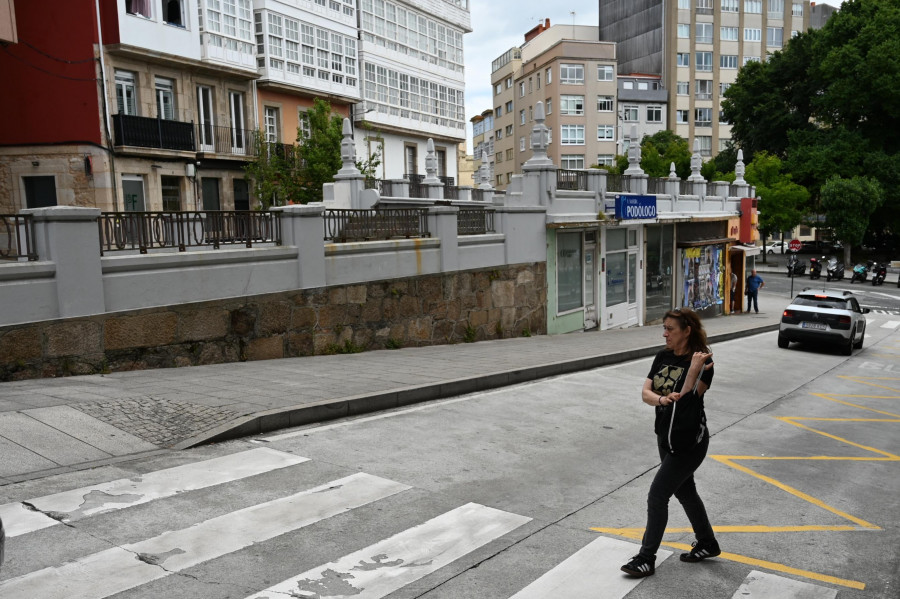 El fin de las concesiones preludia la reforma de la lágrima de San Roque en A Coruña