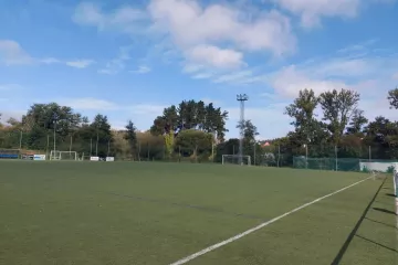Campo de fútbol de Lendoiro, en A Barcala