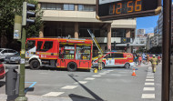 Un incendio eléctrico obliga a evacuar la tienda Cortefiel de Juan Flórez en A Coruña