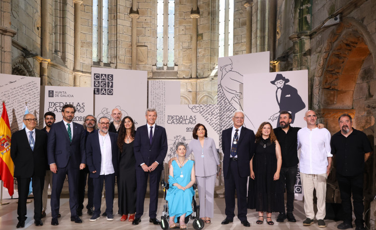 Emoción, tradición y orgullo en la entrega de las Medallas Castelao 2025