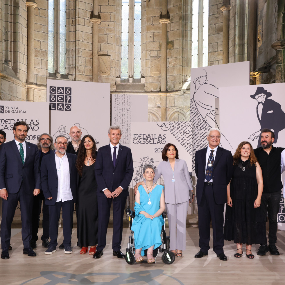 Emoción, tradición y orgullo en la entrega de las Medallas Castelao 2025