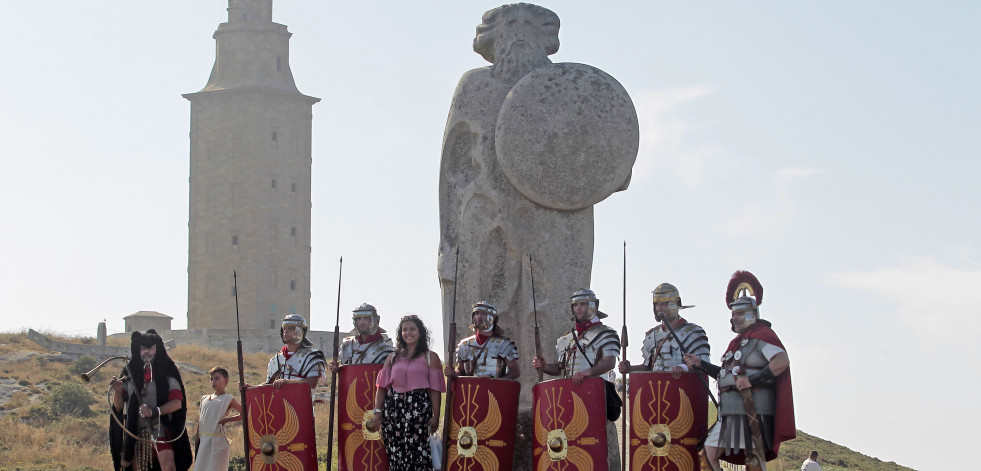 La Torre de Hércules viaja a la época romana