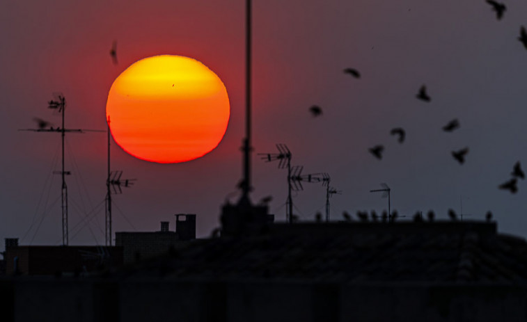Los termómetros se disparan en Galicia y alcanzan los 41.6 grados