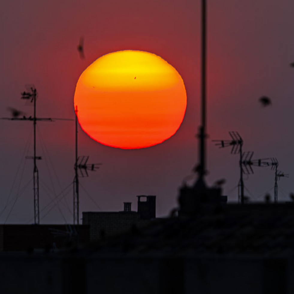 Los termómetros se disparan en Galicia y alcanzan los 41.6 grados