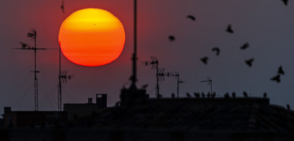 Los termómetros se disparan en Galicia y alcanzan los 41.6 grados
