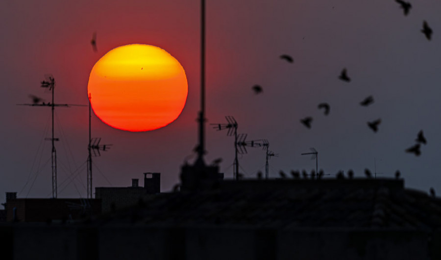 Los termómetros se disparan en Galicia y alcanzan los 41.6 grados