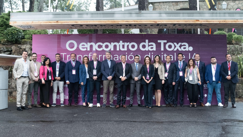 Foto de familia de O Encontro da Toxa del pasado años 2024  Cedida