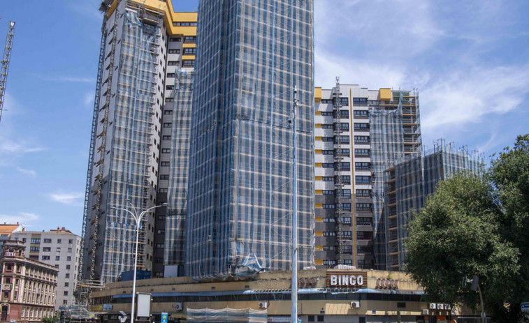 La Torre Efisa encara la recta  final de su transformación verde