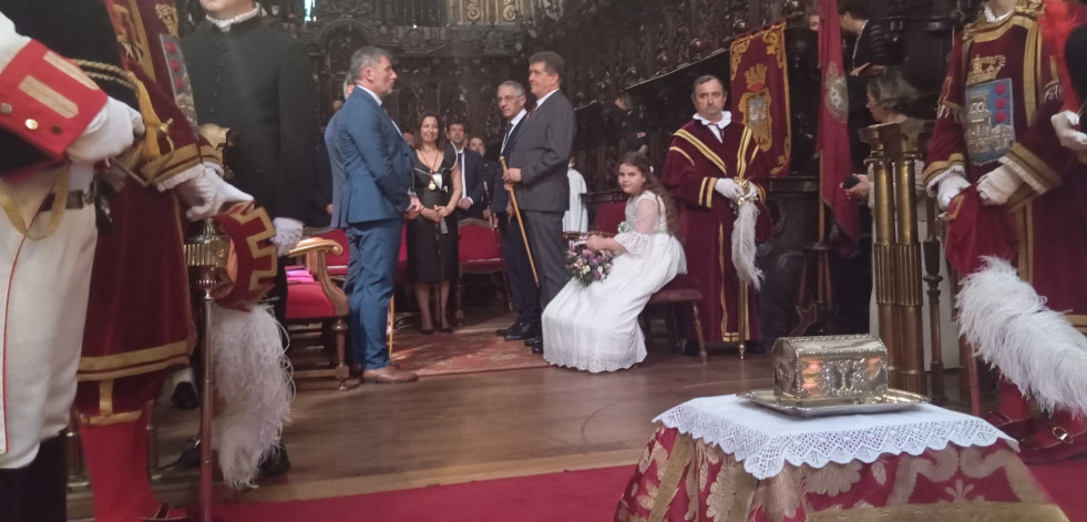 Betanzos cumple en Lugo con la Ofrenda del Reino de Galicia en su estreno como BIC