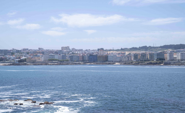 A Coruña, un oasis en medio de la ola de calor