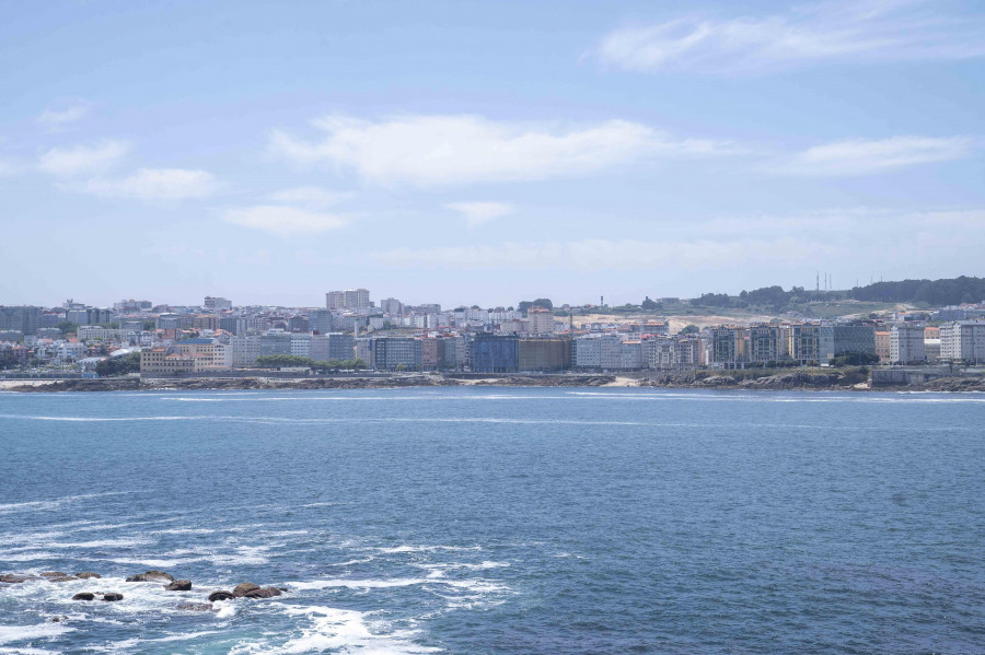 A Coruña, un oasis en medio de la ola de calor