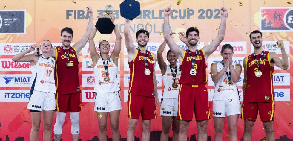 El coruñés Carlos Martínez hace cima en el Mundial de baloncesto 3x3