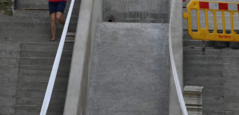 Un verano con menos escaleras que subir para que los coruñeses no tengan que sudar la camiseta