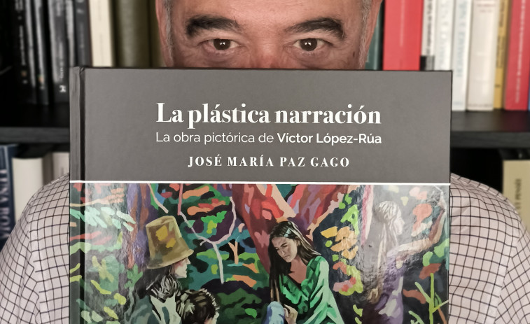 ‘La plástica narración. La obra pictórica de Víctor López-Rúa’, de José Mª Paz Gago, última publicación de Ézaro Ediciones