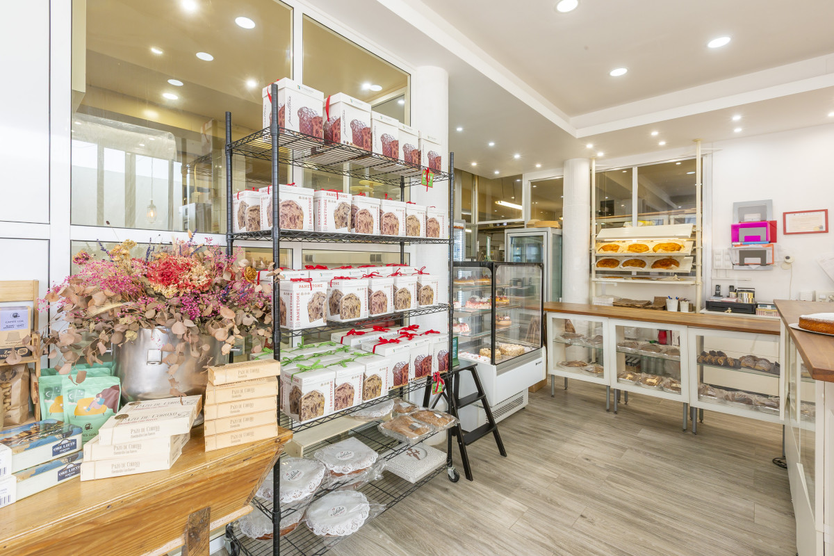 Algunos de los productos que se pueden comprar en San Isidro Bakery
