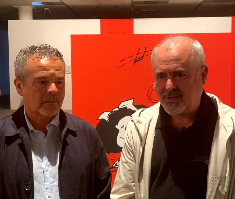 "Quino fue nuestro tío, pero también una ventana al mundo": los sobrinos del autor de Mafalda, protagonista de una muestra en A Coruña, revelan su lado más humano