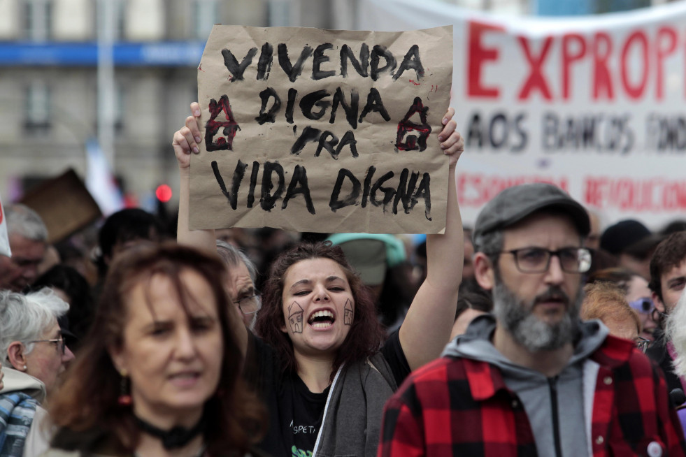 Manifestación vivienda